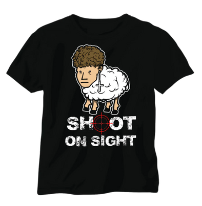 SHOOT ON SIGHT (Broccoli Head) Tee Shirt